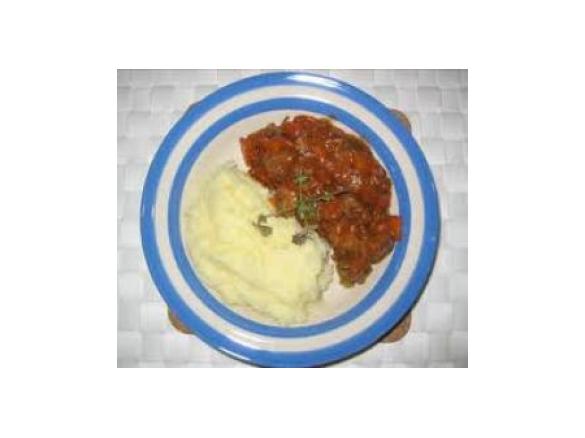 Beef, Balsamic and Tomato Stew