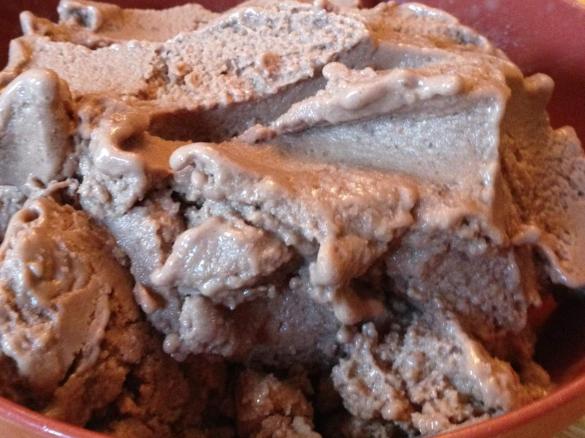 Healthy Chocolate and Banana Icecream