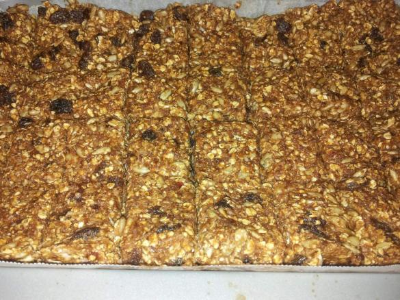 Raw Muesli Slice
