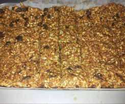 Raw Muesli Slice