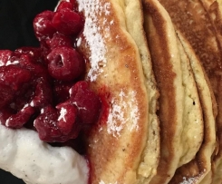 Fluffiest Coconut Pancakes Paleo