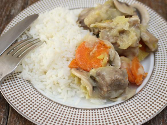 Blanquette de Veau (French Veal Ragout)