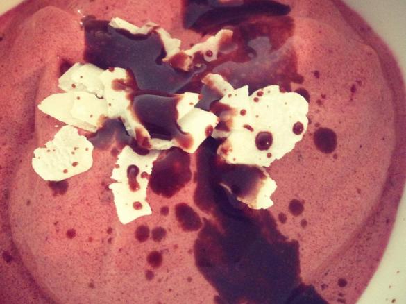 Cherry Ripe Soft Serve