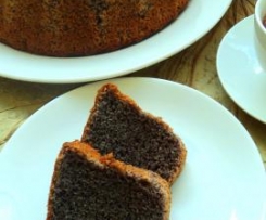 Pulut Hitam Chiffon Cake 