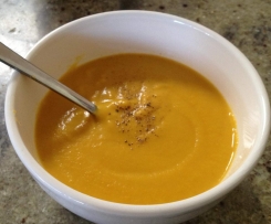 Fructose Friendly Carrot and Ginger Soup
