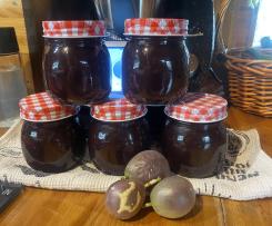 Passion fruit skin jam