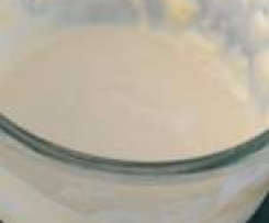 White Chocolate Custard