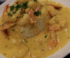 Creamy Garlic Prawn