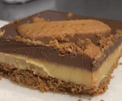 Biscoff Caramel Slice