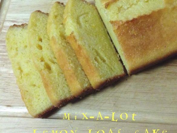 Mix-a-Lot Lemon Loaf Cake