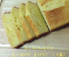 Mix-a-Lot Lemon Loaf Cake