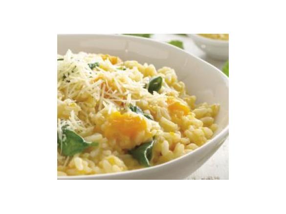 Spinach and Pumpkin Risotto