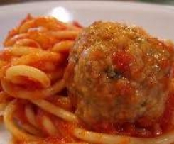Parmesan and Prosciutto meatballs