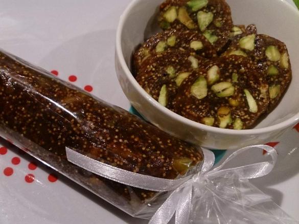 Fig & Pistachio Roulade