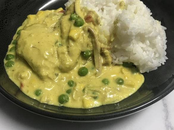 Til’s lazy curry chicken