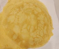 Gluten free crepes