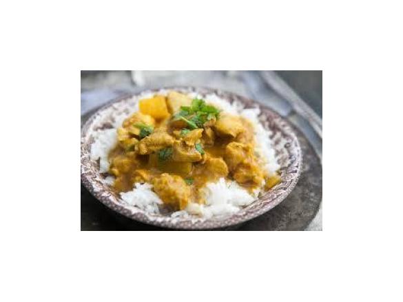 Quick chicken curry