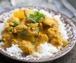 Quick chicken curry