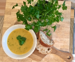 POTATO & BUTTERNUT SQUASH SOUP