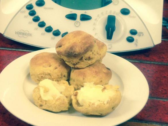 Pumpkin and Date Scones