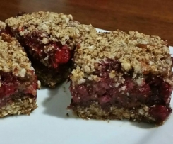 Berry Choc Chunk Bars (Gluten, Dairy and Refined Sugar Free)