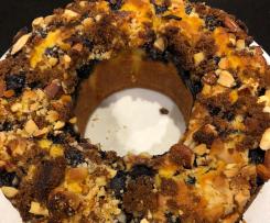 Orange, Blueberry & Nut Cake