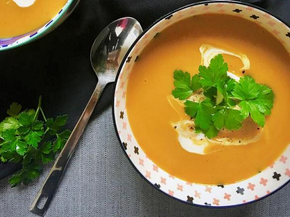 The Best Pumpkin Soup Ever