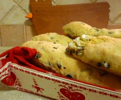 Soft Grissini with Olives 