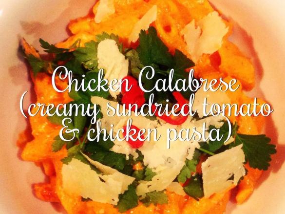 Creamy Sun-dried Tomato and Chicken Pasta