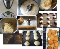 Spicy Parmesan Shortbread Biscuits