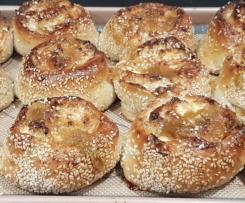 Fig jam and Ricotta scrolls
