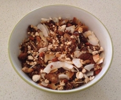 Gluten Free Muesli (also Refined Sugar Free)