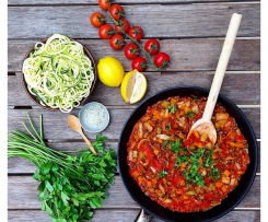 Vegan Spaghetti Bolognese (adapted from I Quit Sugar/Sami Bloom)