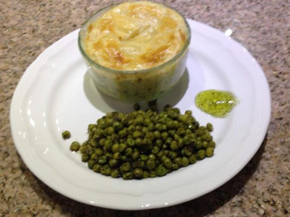 Creamy Prawn Pot Pies with Minted Pea