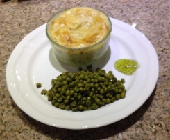 Creamy Prawn Pot Pies with Minted Pea