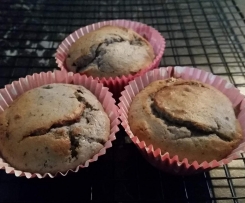 Blueberry smoothie muffins