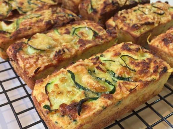 Zucchini Slice - paleo, keto, gluten free