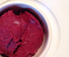 Blueberry Ginger Sorbet