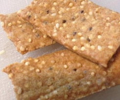 Quinoa crackers