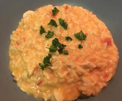 Creamy Tomato, Chicken & Bacon Risotto