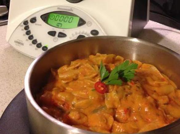 Creamy Vegetarian Pasta- One Bowl