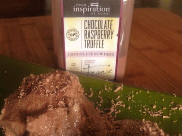 CHOCOLATE RASPBERRY TRUFFLE ICECREAM