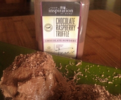 CHOCOLATE RASPBERRY TRUFFLE ICECREAM