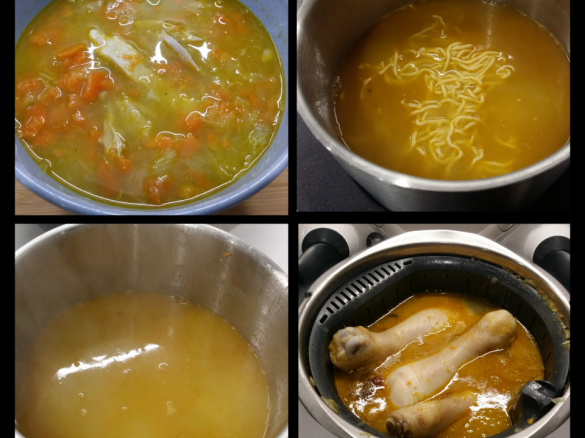 Chicken Soup 3 Ways