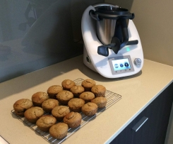 SUGAR FREE Banana and Date Muffins