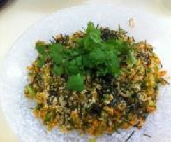Clone of Vegie Brown Rice Bowl with Sesame Dressing