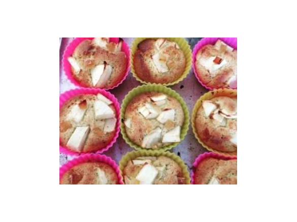 apple ginger cupcakes 100cal each
