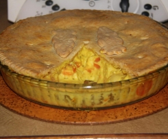 Curried Parsnip Pie
