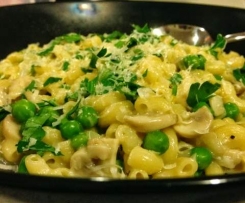 Vegetarian Carbonara- One Bowl