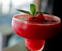 Strawberry and Coconut Daiquiri